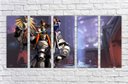 Ver imagem 1 de Quadro Decorativo Overwatch Games Jogos Quartos Salas Interiores Mosaico 5 Peças Com Moldura