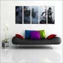 Ver imagem 4 de Quadro Decorativo Tomb Raider Games Jogos Quartos Salas Interiores Mosaico 5 Peças Com Moldura