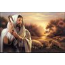 Adesivo Decorativo Parede Jesus Cristo O Bom Pastor - 2