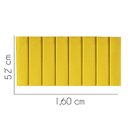 Ver imagem 2 de Painel Estofada Carla 160CM Queen Courino Amarelo - D A DECOR