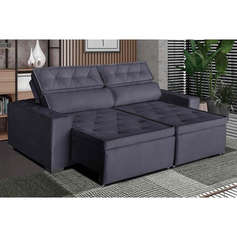 Sofá Áustria 4 Lugares 2,20cm - de Casa Décor e Estofados.