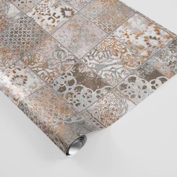 Adesivo de Azulejo Vintage Stoned - 45x250 cm - 2