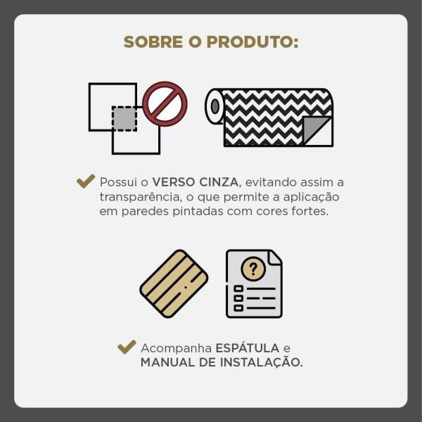 Papel de Parede Adesivo Arabesco P&B- 45x250 cm - 3