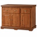 Ver imagem 1 de Balcão Manchester 3 Portas 2 Gavetas 89 X 132 X 45 Cm (a X L X P) - Cor Imbuia Glazer