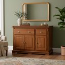 Ver imagem 2 de Balcão Manchester 3 Portas 2 Gavetas 89 X 132 X 45 Cm (a X L X P) - Cor Imbuia Glazer