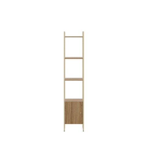Estante com 1 Porta Voss 40 Cm - Freijó C/ Champanhe