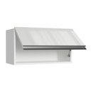 Ver imagem 5 de Armário Aéreo Acordes 100% Mdf 60cm 1 Porta Branco Brilho