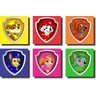 Kit 6 Quadros Infantil Patrulha Canina Logo Personagens Desenho - 1