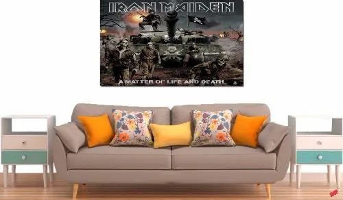 Quadro Decorativo Banda Iron Maiden 1 Peça - 2