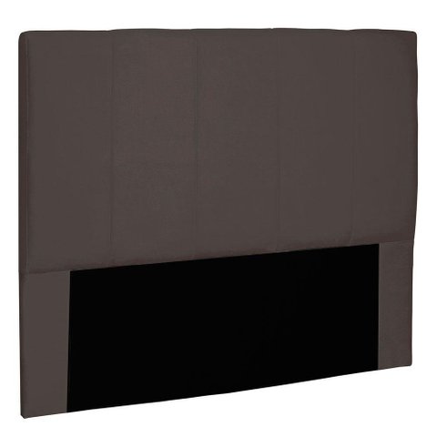 Cabeceira King 1,95m Ravenna Suede Marrom Café