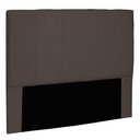 Ver imagem 1 de Cabeceira King 1,95m Ravenna Suede Marrom Café