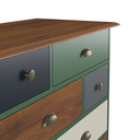 Ver imagem 3 de Cômoda 8 Gavetas Verde Color