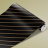 Papel de Parede Linhas Preto e Dourado 5 Arte Destaque 3,50 Metros - 3
