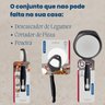 Conjunto Tramontina Utensilios Descascador Peneira Cortador - 2
