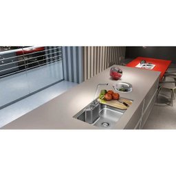 Cuba com Acessórios para Cozinha Funzionale com Furo 78X48cm Inox Acetinado - De Bacco 20.03.20235 - 3