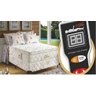 Colchão King Shalom Life Super Terapêutico Magnético com Massagem Infravermelho Sleep Energia Quânti - 3