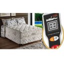 Ver imagem 3 de Colchão King Shalom Life Super 21 Massagem Infravermelho Magnético Terapêutico Energia Quântica Slee