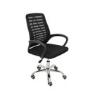 Ver imagem 1 de Cadeira Secretária Giratória Mesh Braço Flexível Best Chair Home Office Preta
