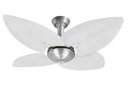 Ver imagem 1 de Ventilador de Teto Office Jet Aspen Venti-delta Prata Rattan Branca 220v