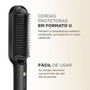 Ver imagem 2 de Escova Alisadora Black Gold Mondial Ea-06 Escova Alisadora Ea-06 Bivolt
