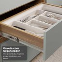 Ver imagem 7 de Cozinha 6 Peças Nesher Rainha Cristaleira 100% MDF