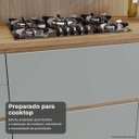Ver imagem 6 de Cozinha 6 Peças Nesher Rainha Cristaleira 100% MDF