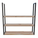 Ver imagem 4 de Estante De Madeira Industrial 80x20cm Preta Para Garagem Technox