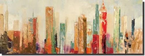 Quadro Abstrato Sala Mais Barato 30x80 - 1