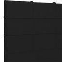 Ver imagem 6 de Cabeceira Cama Box Queen 160 cm Roma W01 Suede Preto - Lyam Lyam Decor