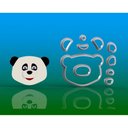 Ver imagem 1 de Cortador Masha e o Urso Panda Modular Tamanho 5cm