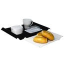 Ver imagem 2 de Kit 24 Bandejas Servir Self Service 45x29cm Restaurante Hotel Fast Food Coza Plástica Grande