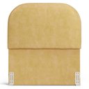 Ver imagem 7 de Cabeceira Cama Box 100cm Lanna com Puff Recamier Doha W01 Couríssimo Fendi - Lyam Decor