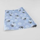 Ver imagem 2 de Papel de Parede Adesivo Fosco Ovelinhas Baby Azul Kanto Store