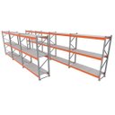 Ver imagem 1 de Expositor 7 Mini Porta Pallet 250 Kg 180x200x60 (cxlxp)
