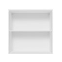 Ver imagem 5 de Armário Aéreo 70 Cm 2 Portas Branco/preto Glamy Madesa Branco/preto