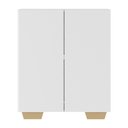 Ver imagem 5 de Armário Lavanderia com 2 Portas Multimóveis MP5023 Branco/Natural