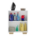 Ver imagem 4 de Armário Lavanderia com 2 Portas Multimóveis MP5023 Branco/Natural