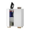 Ver imagem 2 de Armário Lavanderia com 2 Portas Multimóveis MP5023 Branco/Natural