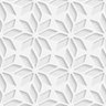 Papel Parede 3D Floral Estrelado Autocolante - 1