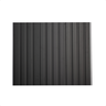 Kit 3 Painéis Ripados Slim Pvc 20x300cm Revestimento Corp:preto Nero - 1