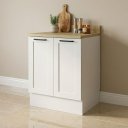 Ver imagem 1 de Balcão para Cozinha com Tampo 2 Portas em MDF 60cm Grazi Tecnomobili