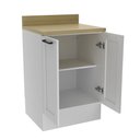 Ver imagem 3 de Balcão para Cozinha com Tampo 2 Portas em MDF 60cm Grazi Tecnomobili