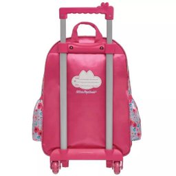 Mochila Rodinha Lilica Ripilica Bolsinha Original Prata - 3