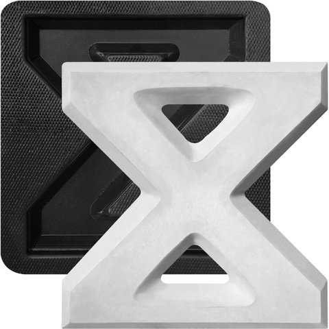 Forma 3d Abs Cobogó Concreto Profissional Elemento Vazado - Greko