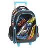 Mochila Carrinho Mochilete Rodinha Hot Wheels Preta Original - 1