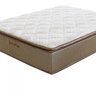 Colchão Queen Prorelax Brilhante 158x198x34 Mola Ensacada Pillow Top Caramelo Com Branco  - 2
