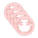 Ver imagem 1 de Kit Sousplat Sakura Rosa - 4 Peças - sem Base