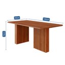 Ver imagem 3 de Mesa de Jantar 6 Lugares em Mdf 1,80 Ester Cimol Cinamomo