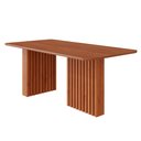 Ver imagem 1 de Mesa de Jantar 6 Lugares em Mdf 1,80 Ester Cimol Cinamomo