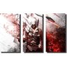 Quadro Decorativo Assassin's Creed Ezio 3 Peças Para Sala - 1